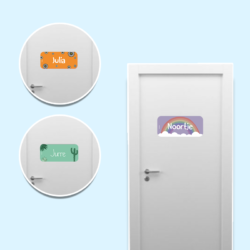 Deurstickers Modern Design